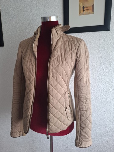 Zara woman steppjacke - beige, s