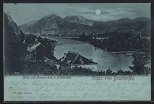 Mondschein-AK Nonnenwerth