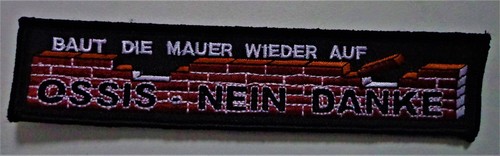 Anti aufnäher baut die - anti,