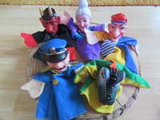 5x Handpuppe Kasperle Theater