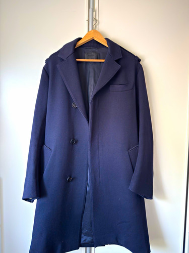 Prada herren wollmantel blau - herren,