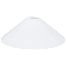 Schusterschirm weiß glänzend