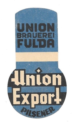 Bieretikett union brauerei - bieretikett, union-brauerei