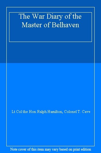The war diary - diary, master