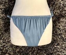 ? Calzedonia Bikinihose Gr. L | Brazilian | Türkis | Satin Look | Neu