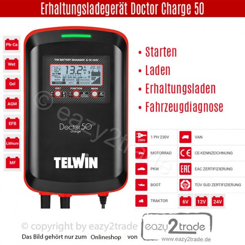 Telwin doctor charge kfz - telwin, 50