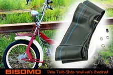 Schlauch 2 1/4 x 16 Zoll 2,25 x 16 Zoll Simson SL1 Mopedanhänger Mofa Autoventil