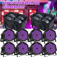 8stk 80W LED Par Strahler 36