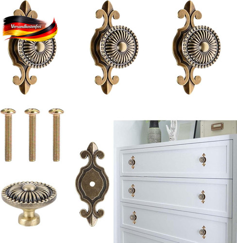 Vintage möbelknöpfe stück - vintage, 3