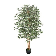 6ft künstlicher ficus - künstlicher, ficus-baum