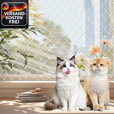 Katzennetz Balkon transparent