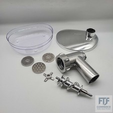 Kenwood Fleischwolf KAX950ME, Zubehör für Kenwood Küchenmaschinen, Silber