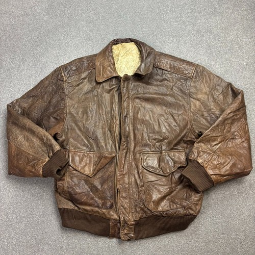 Leder fliegerjacke erwachsene - leder,