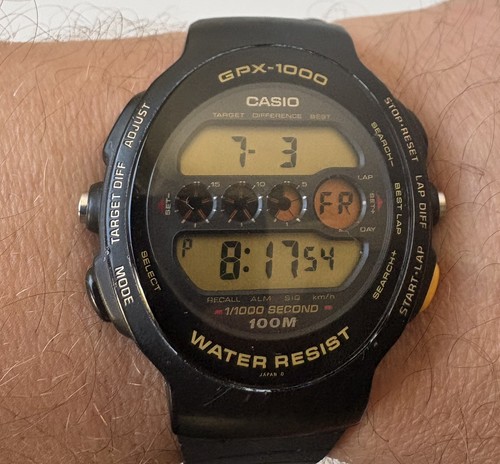Casio gpx 1000 lap memory - memory, mod