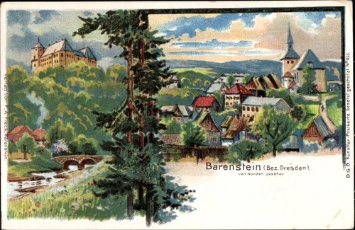 Litho bärenstein altenberg - litho, im