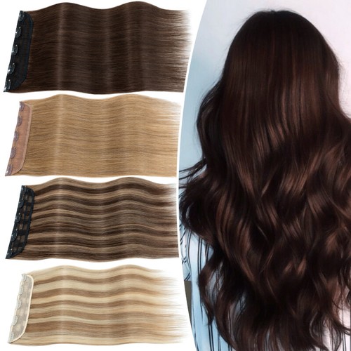 Eine tresse echthaar clip - tresse,