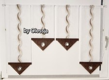 Flächengardinen  Set Modern