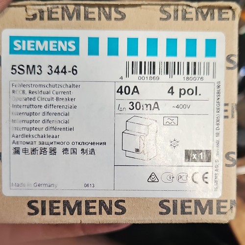 Siemens rcd typ - siemens, 30ma