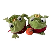 IKEA 2x Frosch MINNEN GRODA ❤️ Geheimfach Stofftier Kuscheltier ca 45cm