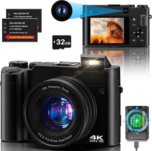 Digitalkamera 4k mit - mp,