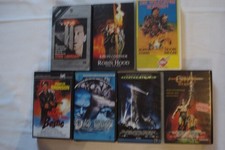 7 VHS CASSETTEN DAS DING AUS