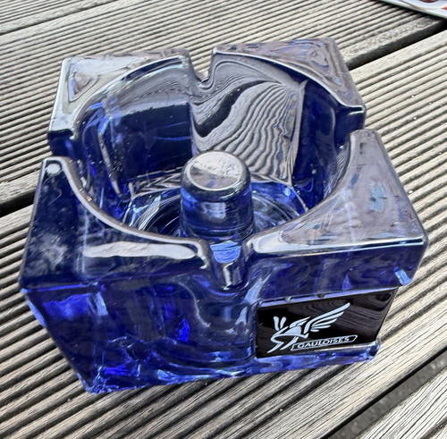 Gauloises glas aschenbecher - gauloises, glas-aschenbecher