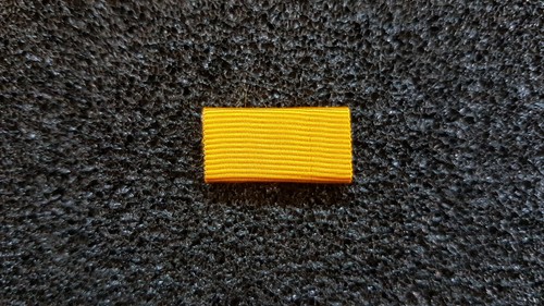 Bandspange gelb ordenspange - bandspange,