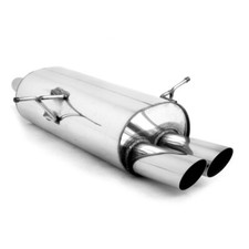 BASTUCK Edelstahl Sportauspuff