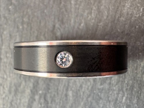 Titan ring geschwärzt - ring,