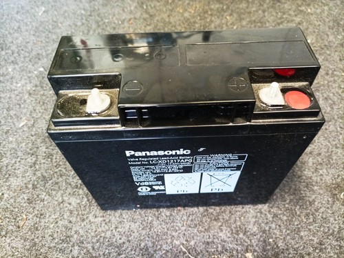 Panasonic blei gel akku 12v - panasonic, gel-akku