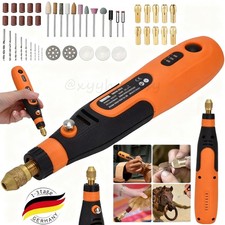 Mini Akku Dremel Multifunktionswerkzeug 46Tlg 3 Gänge Mehrzweck Drehwerkzeug NEU