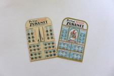 Alt antik vintage Prym Druckknopf Knöpfe Snaps Barbie Bild Lilli sammeln neu