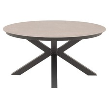 OUTLIV Salerno Gartentisch 150x75 cm – Aluminium/Keramik-Glas Modern Neuwertig!