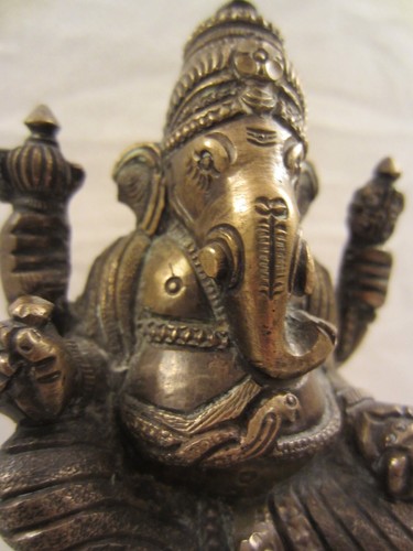 Ganesha deity bronze ganapati - deity,