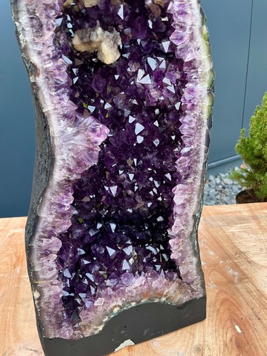 Amethyst druse geode - amethyst,