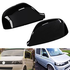 2x Glanz Schwarz Außenspiegel