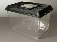 Tier-Transportbox für Nagetiere, Insekten, Amphibien, Reptilien, 27 x 19 x 20 cm