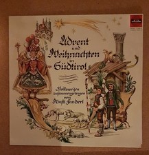 Advent und Weihnachten in Südtirol  LP, von Wastl Fanderl