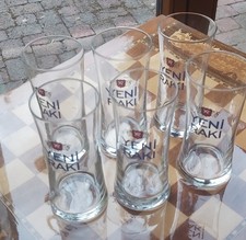 6x Original Yeni Raki Logo Gläser Longdrink Anisette Distilling Mixglas wie neu