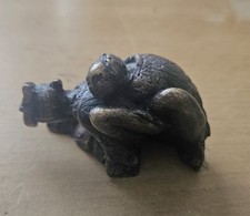 Kleine Japanische Erotikfigur Bronze Sammlung