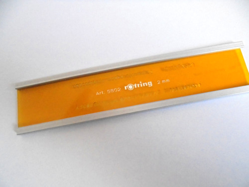Rotring schriftschablone mit - rotring,