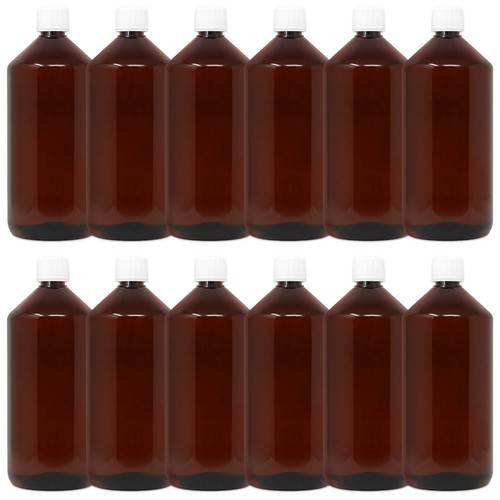 Flasche braun mit deckel 12x1 - mit,