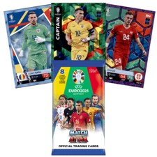 Topps Match Attax UEFA EURO 2024 Germany Crystal, Emerald, Sapphire ROU-TUR