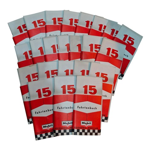 Fahrtenbuch set mobil mobiloil - mobil,