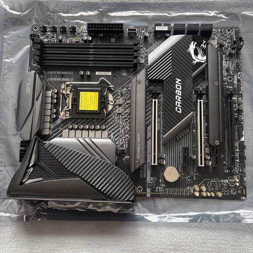 Msi mpg z490 - msi, carbon