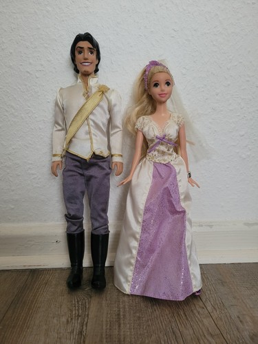 Disney puppe rapunzel - rapunzel, flynn