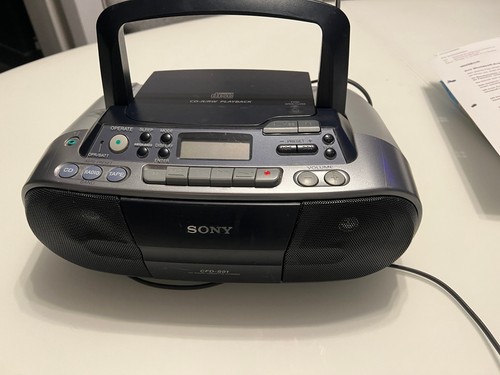 Sony radio cassette und cd - sony, cassette-