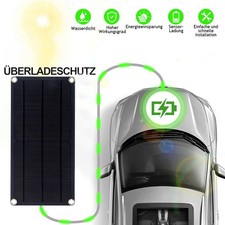 12V 80W Solarpanel Ladegerät