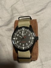 Alpina Startimer Pilot Quartz Black Dial Men Watch AL235B4FBS6