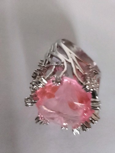 Großer cocktailring silber - großer.,